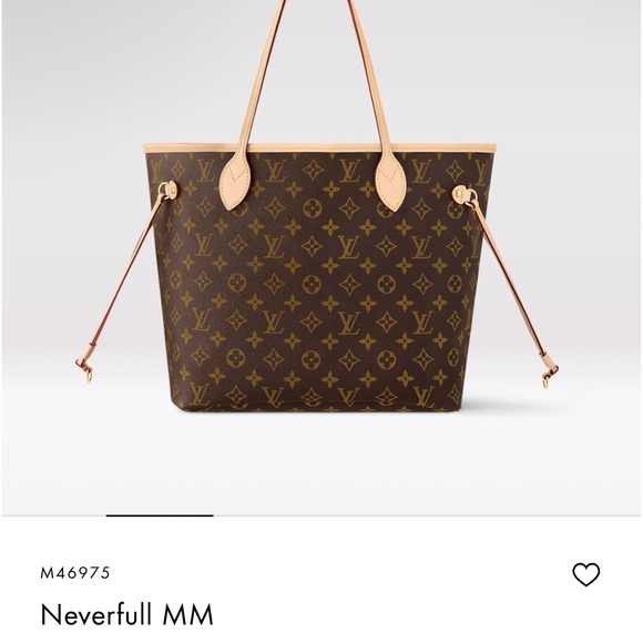 Louis Vuitton Neverfull difference for Mm size bag and Gm size bag - Picture 3 of 4